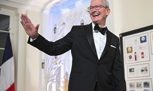Bên cạnh việc duy trì vị thế của Apple là một trong những công ty công nghệ hàng đầu thế giới, CEO Tim Cook còn được đánh giá cao trong việc không bao giờ hé lộ thông tin về những dự án bí mật của công ty. Ảnh: AFP