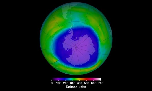 Các loại hóa chất từng gây thủng tầng ozone vẫn tiếp tục gia tăng. Ảnh: NASA