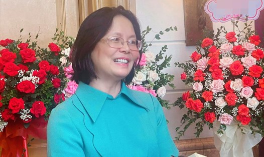 Bà Đinh Thị Quỳnh Vân - Chủ tịch của PwC Việt Nam. Ảnh: Lan Hương