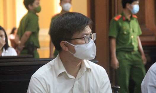 Bị cáo Nguyễn Văn Tùng (Cựu Giám đốc Công ty Hùng Thanh, chủ đầu tư chung cư Carina). Ảnh: Anh Tú