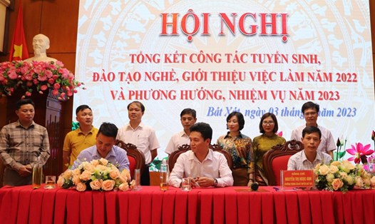 Năm 2023, huyện Bát Xát (Lào Cai) phấn đấu giải quyết việc làm cho 1.600 lao động. Ảnh Phòng LĐTBXH huyện