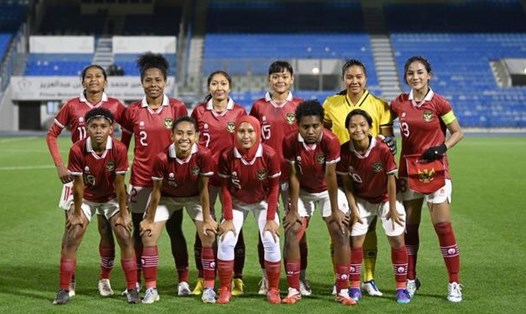Tuyển nữ Indonesia không tham dự SEA Games 32. Ảnh: Bola