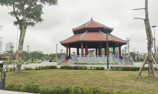 Công viên số 53 Lạch Tray được cải tạo chỉnh trang sau phản ánh của Báo Lao Động. Ảnh: Mai Dung