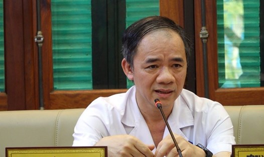 Giám đốc Bệnh viện Mắt Trung ương Nguyễn Xuân Hiệp. Ảnh: Phóng viên