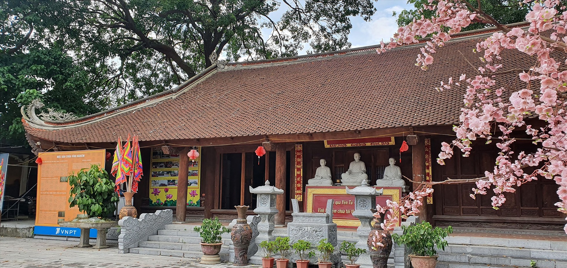 Chùa Vĩnh Nghiêm. Ảnh: Nguyễn Thiện Nhân