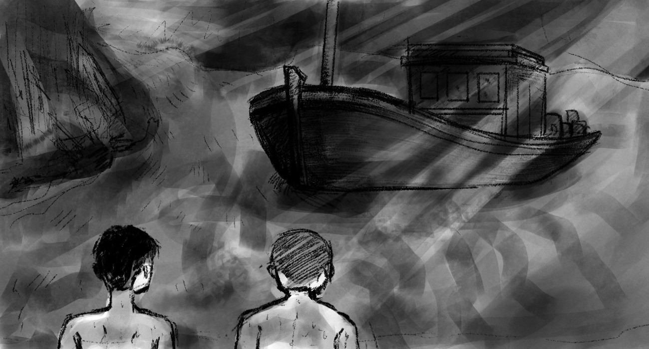 Tranh minh hoạ của Thuỳ Anh.