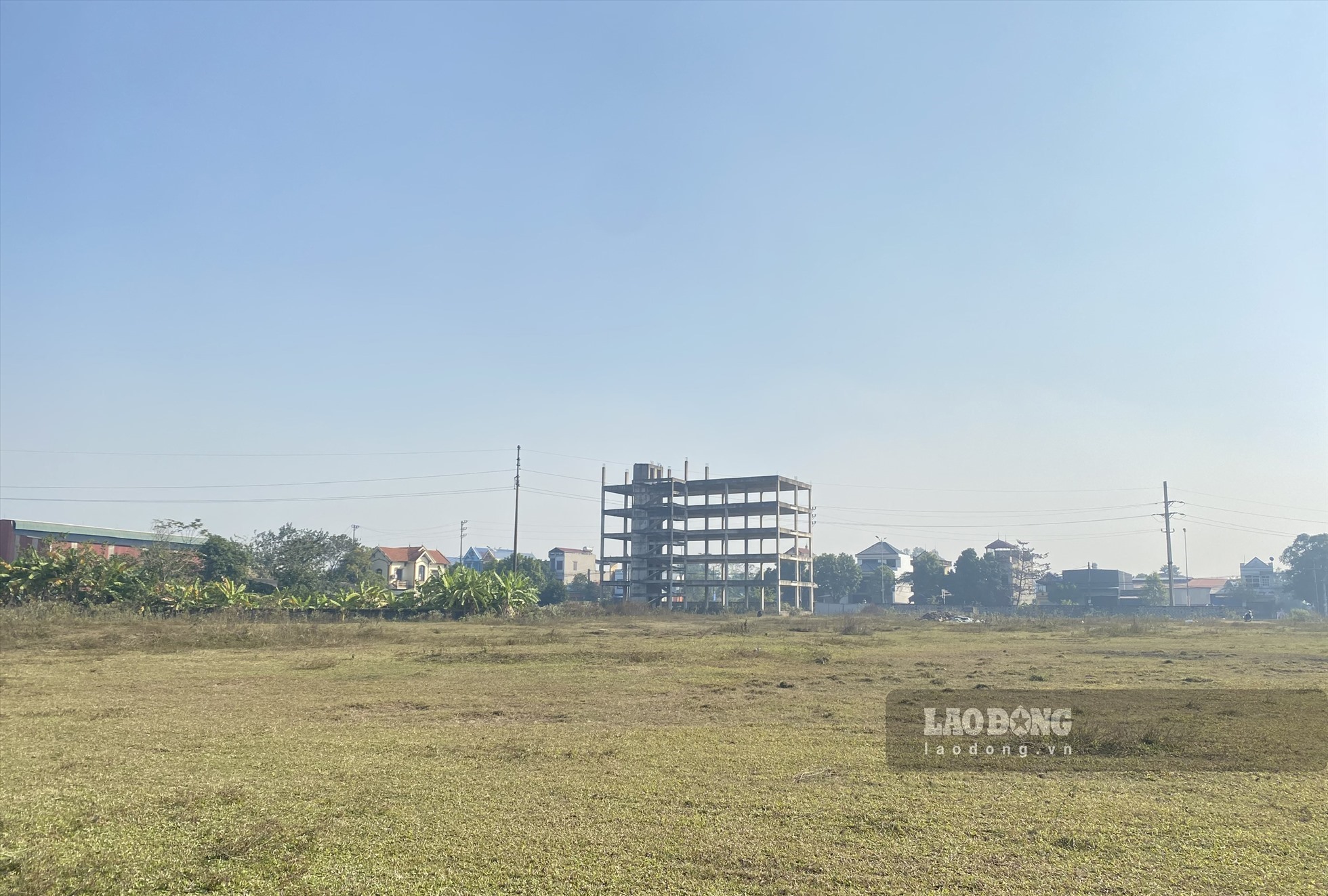 Hơn 30.000m2 đất để làm dự án Bệnh viện đa khoa Phúc Thái (TP Sông Công) vẫn bỏ hoang hoá 10 năm nay.