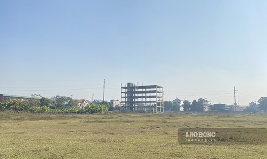 Hơn 30.000m2 đất để làm dự án Bệnh viện đa khoa Phúc Thái (TP Sông Công) vẫn bỏ hoang hoá 10 năm nay.