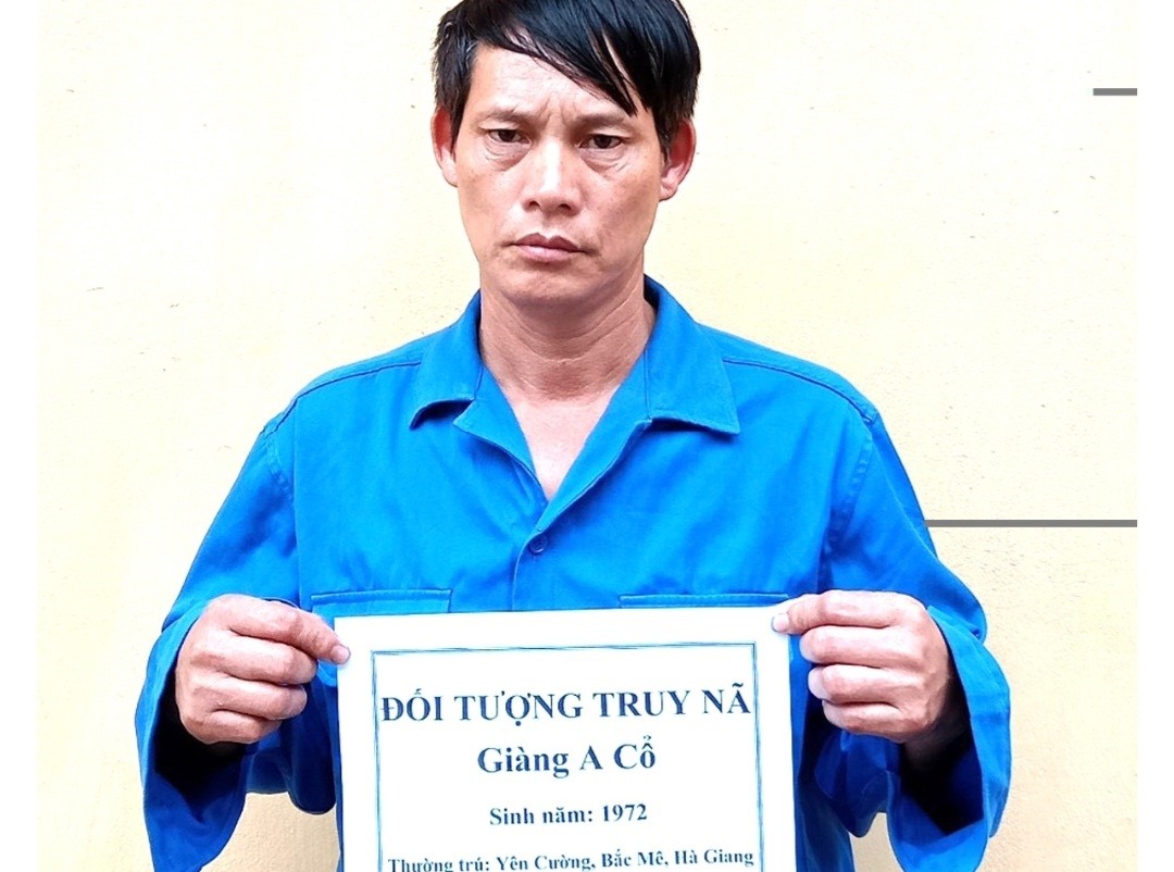 Hà Giang: Đối Tượng Sa Lưới Sau Hơn 3 Năm Trốn Truy Nã