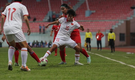 Trận đấu giữa tuyển nữ Việt Nam và Nepal diễn ra vào lúc 19h15 ngày 8.4. Ảnh: VFF