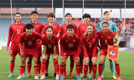 Đội tuyển nữ Việt Nam đã giành vé vào vòng loại thứ 2 Olympic 2024. Ảnh: LĐBĐ Nepal