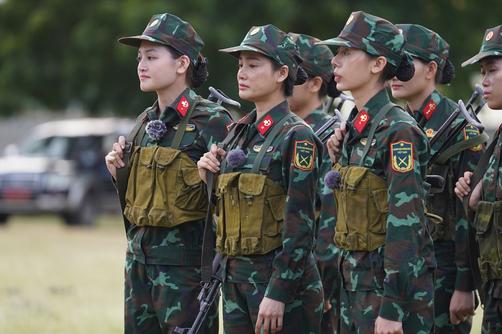 Các nghệ sĩ tham gia "Sao nhập ngũ". Ảnh: Nhà sản xuất.