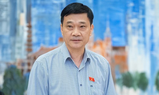Chủ nhiệm Ủy ban Kinh tế Vũ Hồng Thanh phát biểu. Ảnh: Phạm Thắng/QH