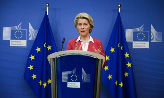 Chủ tịch Ủy ban Châu Âu Ursula von der Leyen. Ảnh: Xinhua