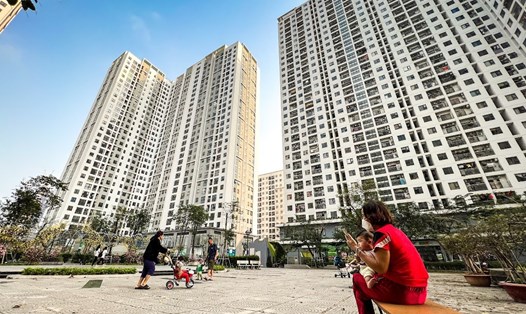 Lãi suất cho vay ưu đãi mua, thuê mua nhà ở xã hội, xây dựng mới hoặc cải tạo sửa chữa nhà để ở là 4,8%/năm. Ảnh: Hải Nguyễn