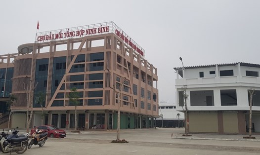 UBND tỉnh Ninh Bình yêu cầu rà soát, xem xét lại việc xác định tiền thuê đất, tiền sử dụng đất đối với Dự án chợ đầu mối tổng hợp thành phố Ninh Bình. Ảnh: Diệu Anh