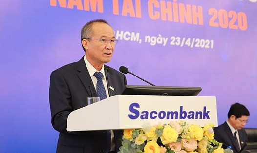 Ông Dương Công Minh - Chủ tịch HĐQT Ngân hàng Sacombank. Ảnh: STB