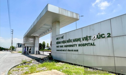 Bệnh viện Hữu nghị Việt Đức cơ sở 2 ở Hà Nam. Ảnh: Thiều Trang
