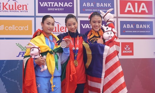 Đoàn thể thao Việt Nam đã có 58 huy chương vàng tại SEA Games 32. Ảnh: Thanh Vũ.