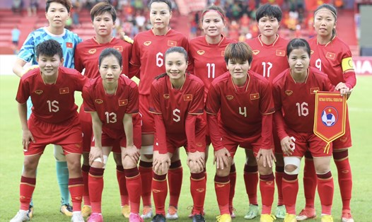 Tuyển nữ Việt Nam được đánh giá cao hơn tuyển nữ Campuchia ở trận bán kết SEA Games 32. Ảnh: VFF