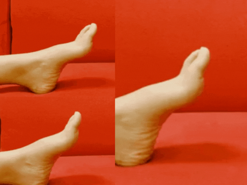 Các bài tập cho bàn chân có thể giảm huyết khối. Đồ hoạ: Hạ Mây