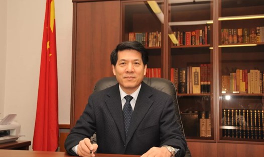 Cựu Đại sứ Trung Quốc tại Nga Lý Huy. Ảnh: ĐSQ Trung Quốc tại Nga