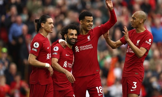 Liverpool đang trở lại mạnh mẽ trong giai đoạn cuối mùa.  Ảnh: AFP