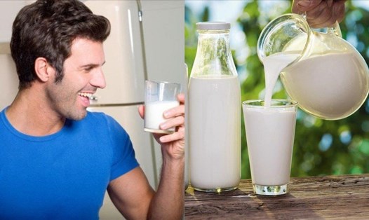 Cần uống sữa đủ liều lượng và đúng cách để bảo vệ sức khỏe. Ảnh đồ họa: Tuệ Nhi
