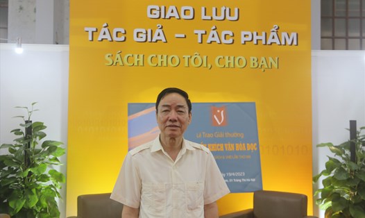 Nhà thơ Nguyễn Hải Đường. Ảnh: Thùy Trang
