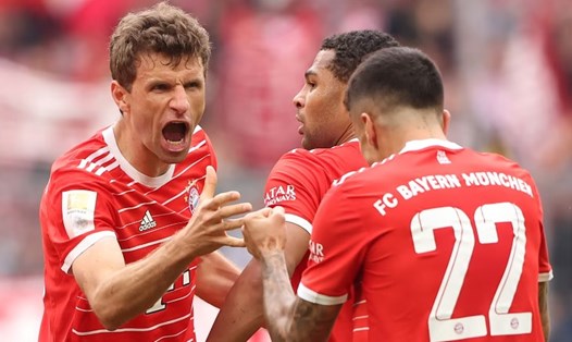 Thomas Muller đã 34 tuổi và không còn đỉnh cao. Ảnh: CLB Bayern Munich