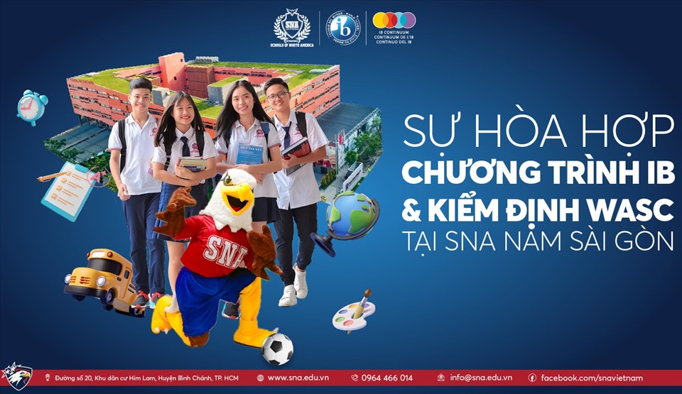 Sự hòa hợp IB và WASC tại SNA Nam Sài Gòn. Ảnh: SNA Nam Sài Gòn