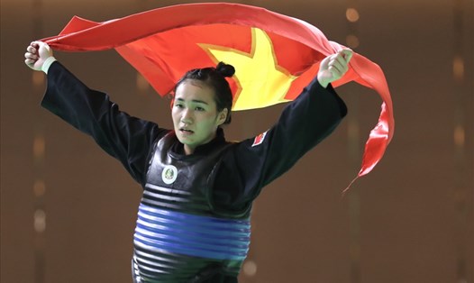 Đoàn thể thao Việt Nam đã vượt môc 20 huy chương vàng. Ảnh: Thanh Vũ.