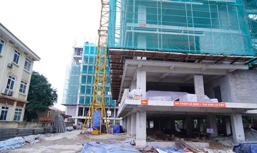 Dự án đầu tư xây dựng Trung tâm Kiểm soát bệnh tật thành phố Hải Phòng. Ảnh: Cổng TTĐT Hải Phòng