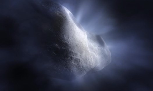 Các nhà khoa học đã phát hiện một sao chổi có nước, nhưng không có khí CO2. Ảnh: NASA