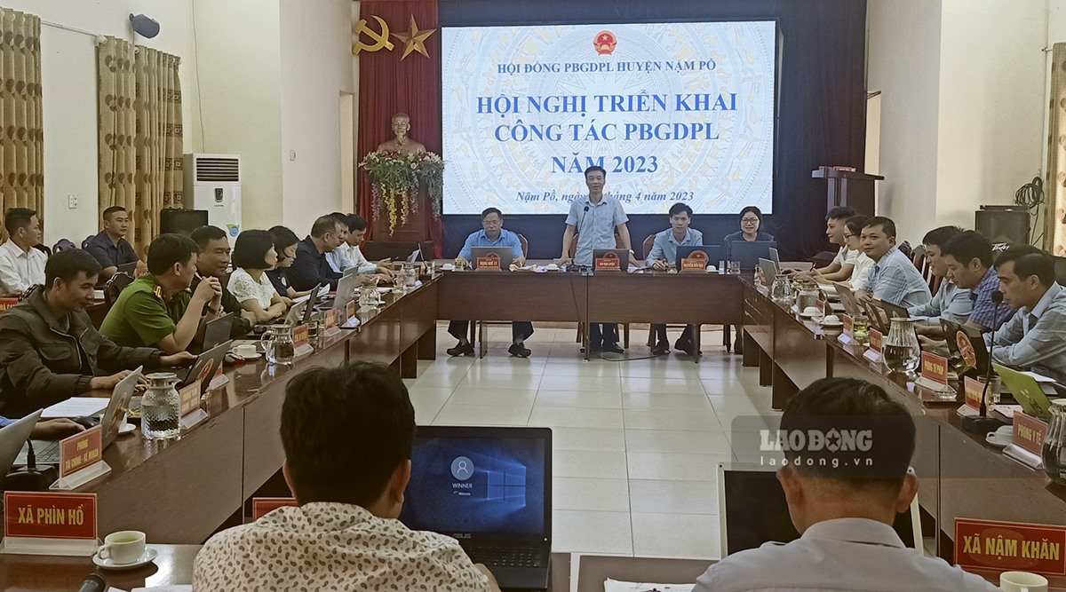 Huyện biên giới Nậm Pồ, tỉnh Điện Biên liên tục duy trì các vị trí dẫn đầu trong cải cách hành chính. Ảnh: Thanh Bình