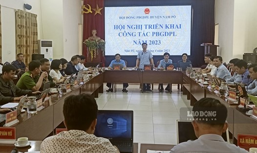 Huyện biên giới Nậm Pồ, tỉnh Điện Biên liên tục duy trì các vị trí dẫn đầu trong cải cách hành chính. Ảnh: Thanh Bình