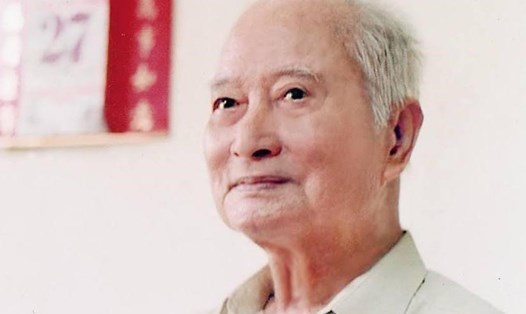 Nhà văn Bùi Hiển năm 85 tuổi. Ảnh gia đình cung cấp