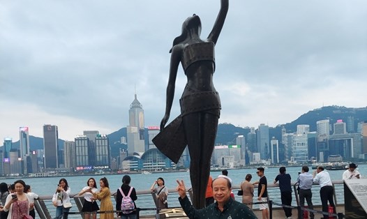 Một điểm tham quan tại Hồng Kông, Trung Quốc. Ảnh: Lương Toàn