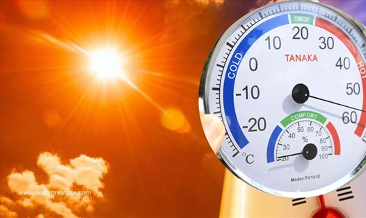 Ngày 18.5, nhiều khu vực xảy ra nắng nóng đặc biệt gay gắt, có nơi trên 40 độ C. Ảnh đồ họa: Minh Hà