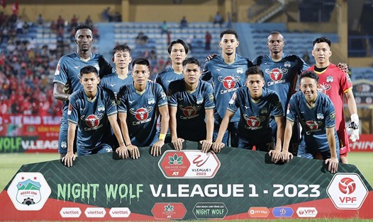 Hoàng Anh Gia Lai tiếp đón Thanh Hoá tại vòng 8 V.League 2023. Ảnh: VPF