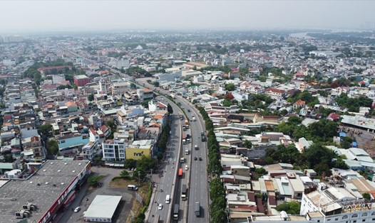 Một góc đô thị TP Biên Hoà. Ảnh: Hà Anh Chiến