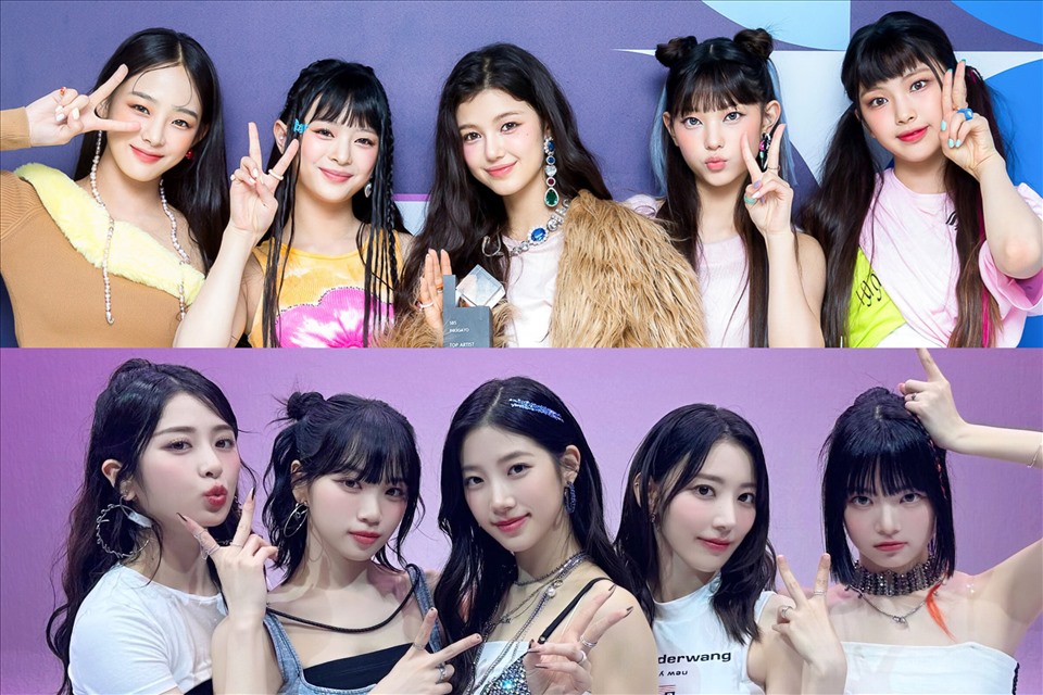 NewJeans, LE SSERAFIM lọt danh sách Under 30 châu Á của Forbes. Ảnh: HYBE