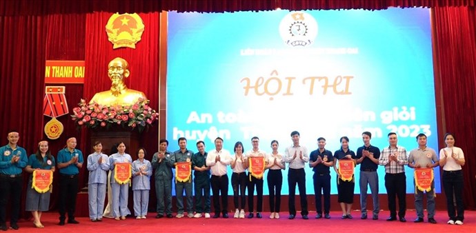 Tổ chức Hội thi An toàn vệ sinh viên giỏi năm 2023