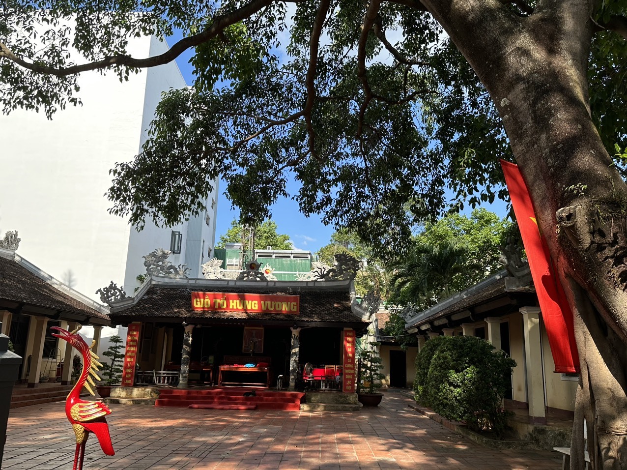 Một góc Đình Lạc Giao ở trên Tây Nguyên. Ảnh: Phan Tuấn