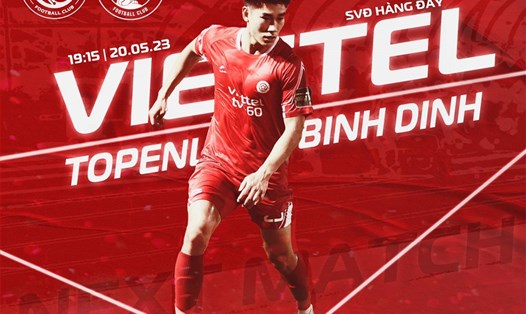 Câu lạc bộ Viettel đón tiếp Bình Định trên sân nhà tại vòng 8 V.League 2023. Ảnh: Viettel FC