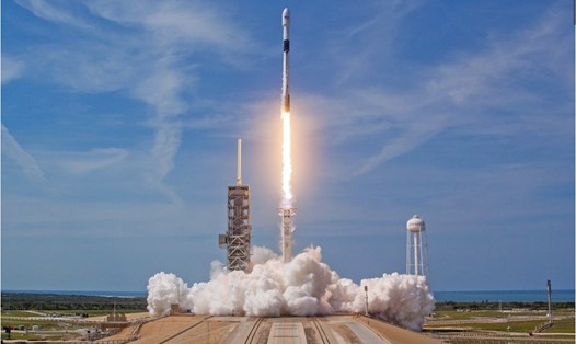 Tên lửa Falcon 9 của SpaceX đã bị huỷ phóng ngay trước khi bắt đầu cất cánh. Ảnh: SpaceX