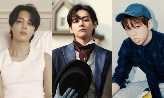 Jimin BTS, V và Kang Daniel đứng đầu bảng xếp hạng giá trị thương hiệu cá nhân nam thần tượng Kpop cho tháng 5. Ảnh: AllKpop