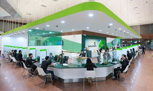 Vietcombank đặt kế hoạch kinh doanh 2023 với lợi nhuận trước thuế tăng tối thiểu 15% so với năm 2022.  Ảnh: Trang Trần