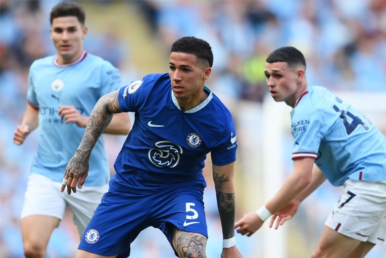 Enzo tiếp tục là điểm sáng hiếm hoi của Chelsea mùa này. Ảnh: CLB Chelsea