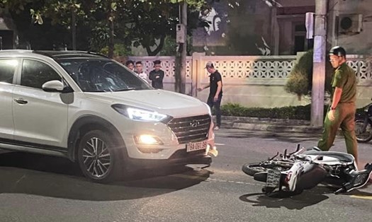 Tài xế ô tô bị đánh đã tử vong sau khi va chạm giao thông ở Phú Yên. Ảnh: Minh Hằng